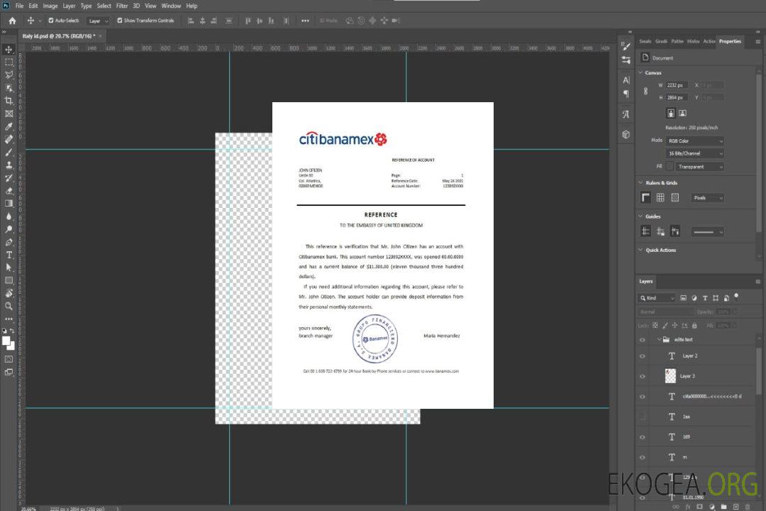 Mexique , Citibanamex bank , reference template